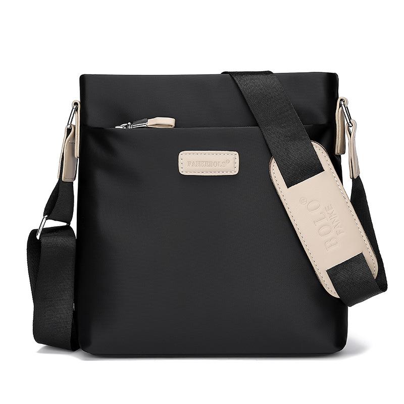 aterof men s bag single shoulder diagonal span xford spinning bag casual business soft bag orean version bag men s messenger bag lightweight