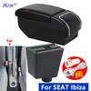 For SEAT Ibiza III 2001-2008 Car Armrest Box For Seat Ibiza 6j Ibiza 6L Armrest box Center Storage box Retrofit Car Accessories
