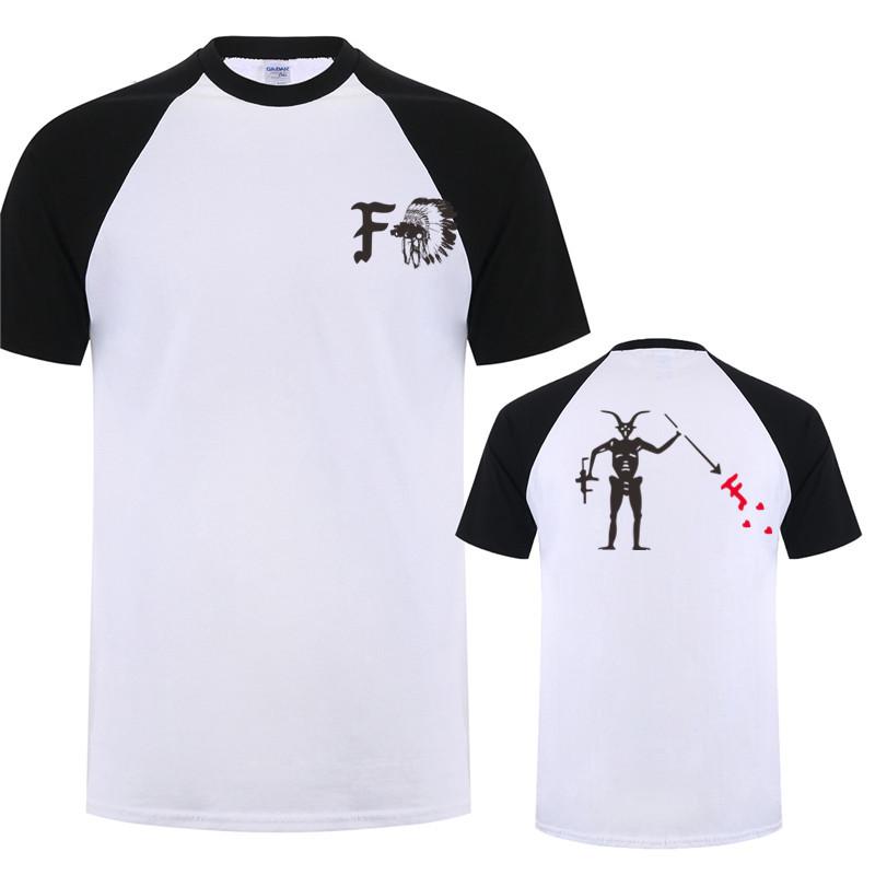 Forward Observations Group Men T Shirt Summer Crew Neck  Death Skeleton Satan Tshirts Man Clothing Tops