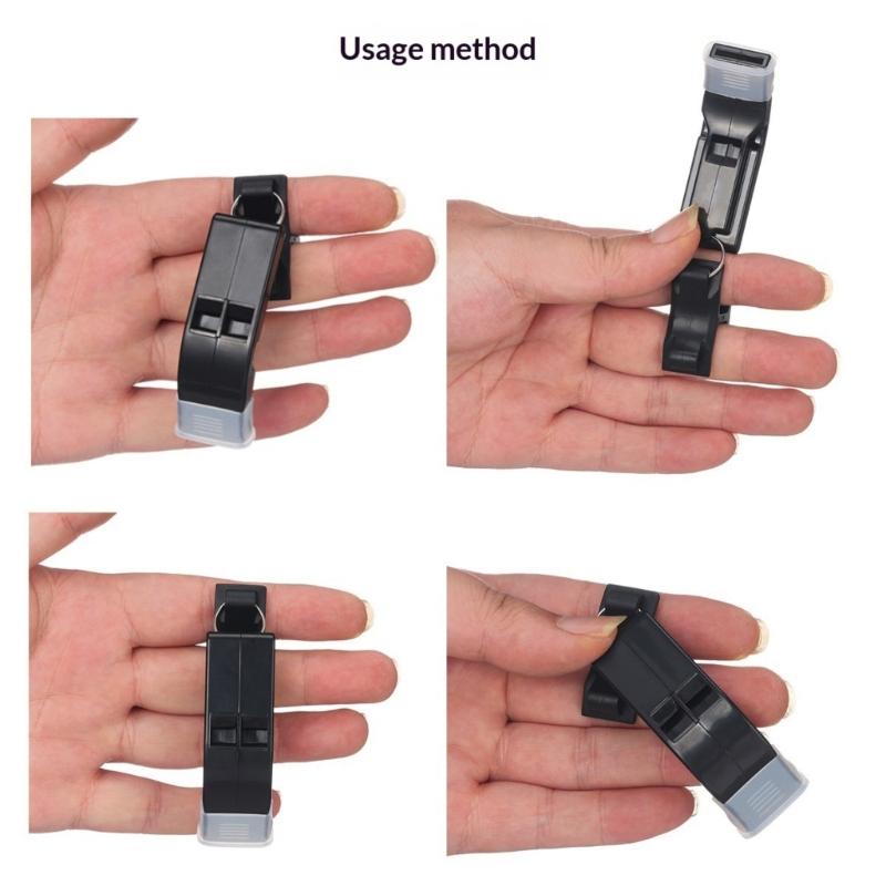 5Pcs Professional Referee Finger Clips Strong PVC Construction for Practical Use in Various Team Sports Competitions