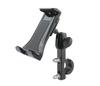 Motor Mount Bracket Tablet PC Stand Holder Alloy 360° Rotating GPS For 4-12''