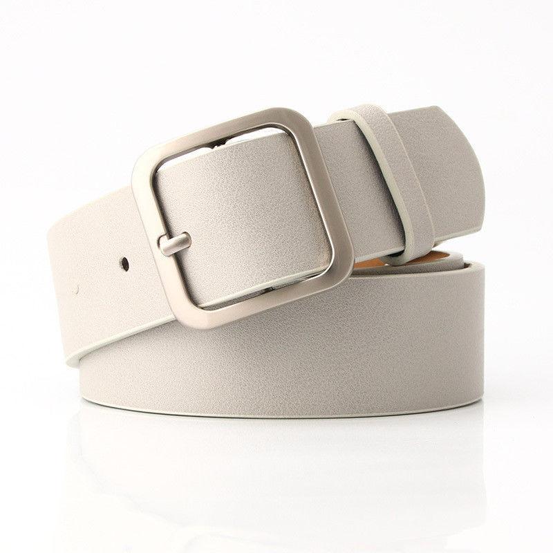 Chic And Versatile Pu Waist Belt For Women And Men Featuring Colorful Buckles For Outfits Trendy