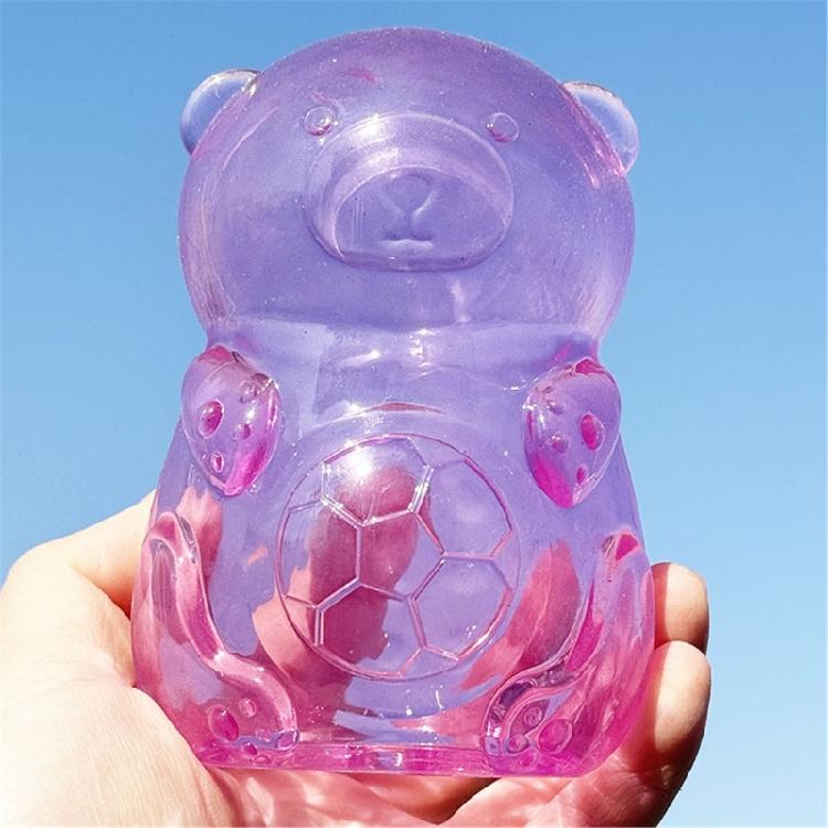 Soft Bear Shape Dog Toy Balls For Chewing And Playing Treats Toy For Dog Engaging Indoors And Outdoors Entertainment Toy