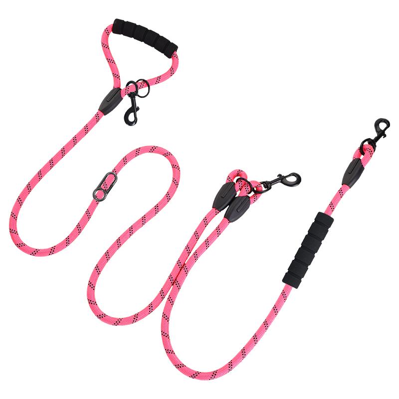 Pet Sling Rope Dog Leash 7.8Ft Long With Padded Handle,Heavy Duty,For Control Safety Training | Leashes For Large Dogs Or Medium