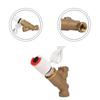 1pc Brass Electric Dynamic Balancing Two-way Valve Normally Closed Solenoid Valve For Heating Systems Easy Installation