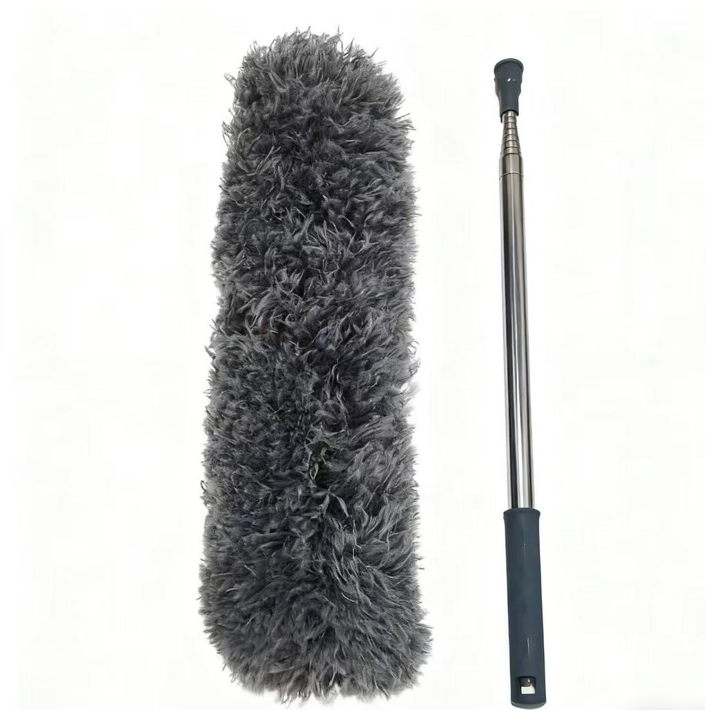 Bendable, Non-shedding Microfiber Duster for Clean Ceilings, Dust-Free & Paint-Safe