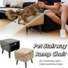 Foldable Cat Vehicle Ramp Non-Slip Foldable Dog Ramp Cat Ramp Non-Slip Pet Ramp  Dog Bed Use