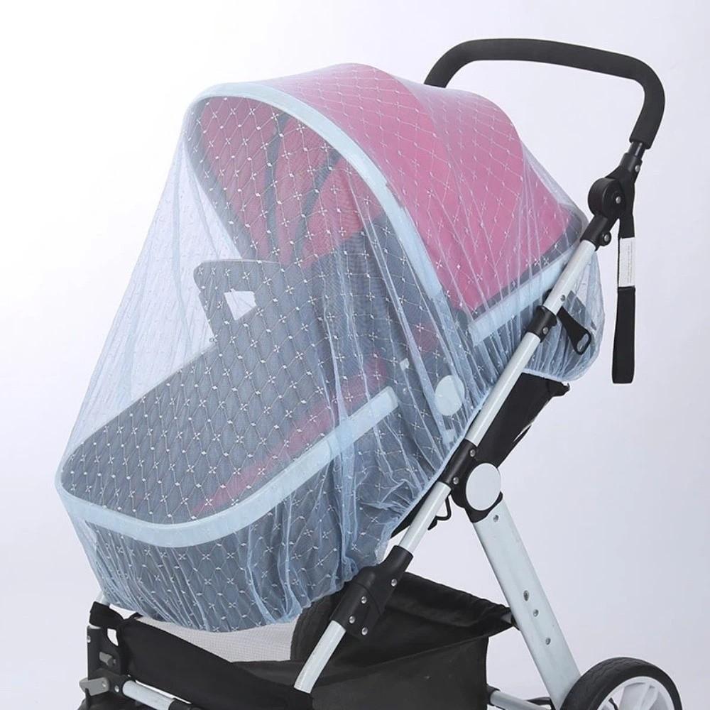 Full Coverage Insect Shield Net Dense Mesh Baby Stroller Mesh Cover Pram Mosquito Net Outdoor Gear