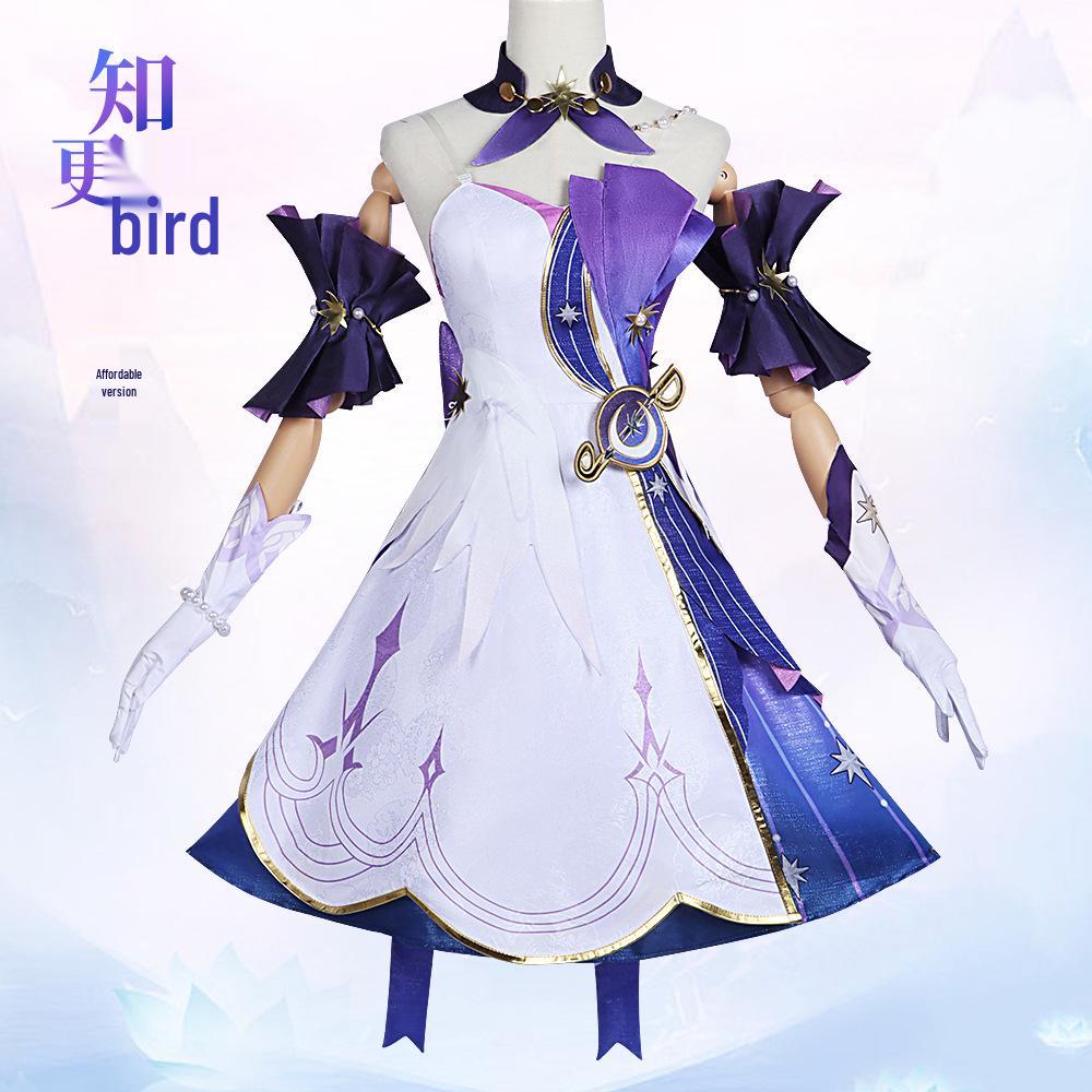 

Groundhog Robin Cosplay Outfit - Star Railway Anime Complete Set for Women XS