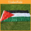 Flag 150x90cm Palestine Large Polyester Freedom Gaza Palestinian Decor Festival