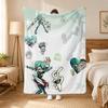 Skullgirls Game Throw 240g Flannel Blanket, Suitable for Sofas, Beds, Offices,  Exquisite Gift Blankets