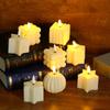 Warm Light LED Candle White Atmosphere Candle Light Creative Electronic Candle  Cafe