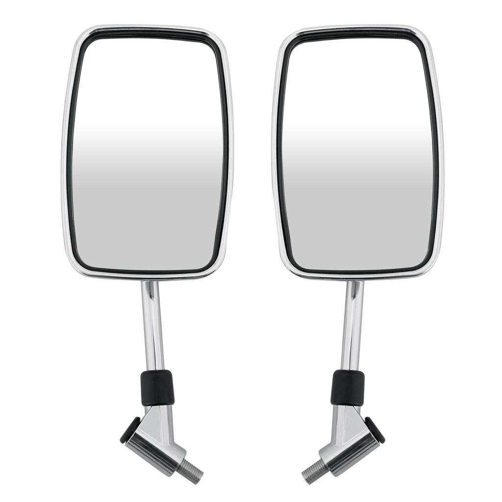 Rectangle 10MM Rear View Mirrors For Suzuki VS600 VS750 VS800 VL800 VZ800 VL1500