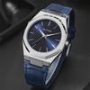New Fashion Trendy Men's Watch with Waterproof Alloy Circular Dial for Life Business and Leisure Simple Men's Quartz Watch
