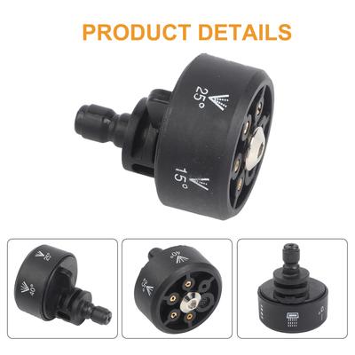 6 Spray Pattern High Pressure Nozzle Kit for WORX WG629 WG630 WU629 Featuring Adjustable Angles and Standard Hose Interface