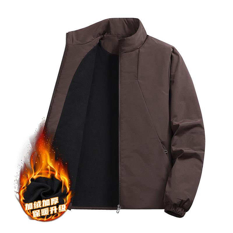 2025 Men's Stretch Waterproof Mountaineering Jacket - Hot Style Outdoor Workwear with Stand Collar