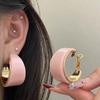 1 Pair Glossy Acrylic Finish Acrylic Metal Studs  Artistic Creative Professionals