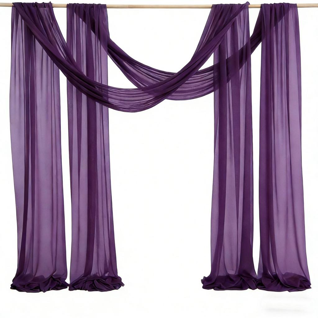 Elegant Pearl Micro-Shimmer Polyester Fabric for Wedding Decor & Drapery