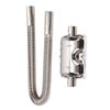 Parking Air Heater Exhaust Pipe with Muffler Stainless Steel Fuel Tank Diesel Gas Vent Hose 2.5cm Inner Diameter 60cm
