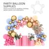 100Pcs Balloon Ring Clips Buckles Reusable Tie Tool for Wedding Birthday Party Balloon Arch Garland Decoration