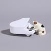 Yousheng Piano And Cat Figurine Resin Piano Player Cat Ornament Tabletop Cartoon Cat Sculpture for Home Office Desk Bookshelf Decoration