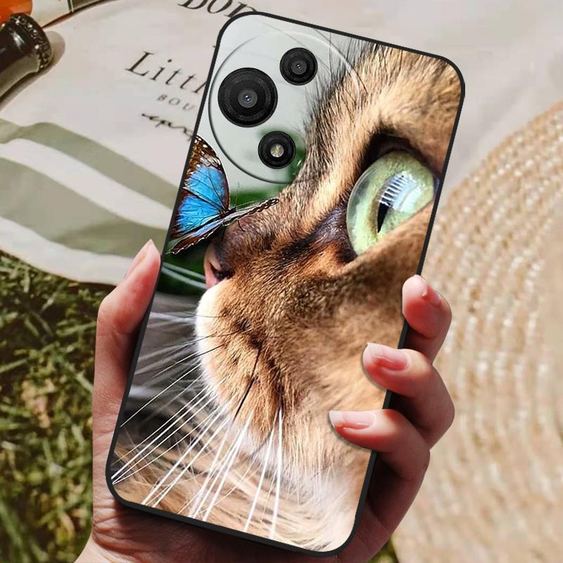 Covers For TCL 60 SE NxtPaper 5G Soft Case Cute Cat Print Silicone Cover for TCL 60SE NxtPaper 5G Case Full Protective Fundas