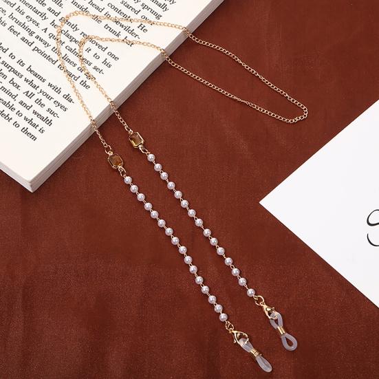 Lanț de ochelari atrăgător de culori vii, capabil de lectură, lanț de ochelari, cordon pentru ochelari pentru fată