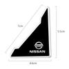 2 ks Chrániče rohů dveří auta Samolepky Dekorace Pro Nissan Sylphy N7 Qashqai J11 Note Teana J10 Navara Juke GTR Tiida X-trail