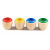 Children's Fun Rotating Wooden Kaleidoscope Puzzle Early Education Polygon Mirror Bee Eye Magic Caleidoscope Gadgets Children
