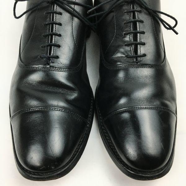 Allen Edmonds Park Avenue Straight Tip Business Shoes Black size 11A 27.0-28.0 Men's(USED)