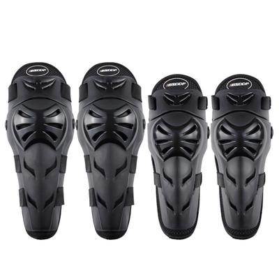 LMoDri Fashion New Desigen Outdoor Racing Stainless Steel Motorcycle Protective Kneepad Motocross Protect Knee Elbow