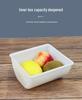 Multifunctional Multi-layer Divided Box with Lid for Fruit Tasting and Ingredient Storage
