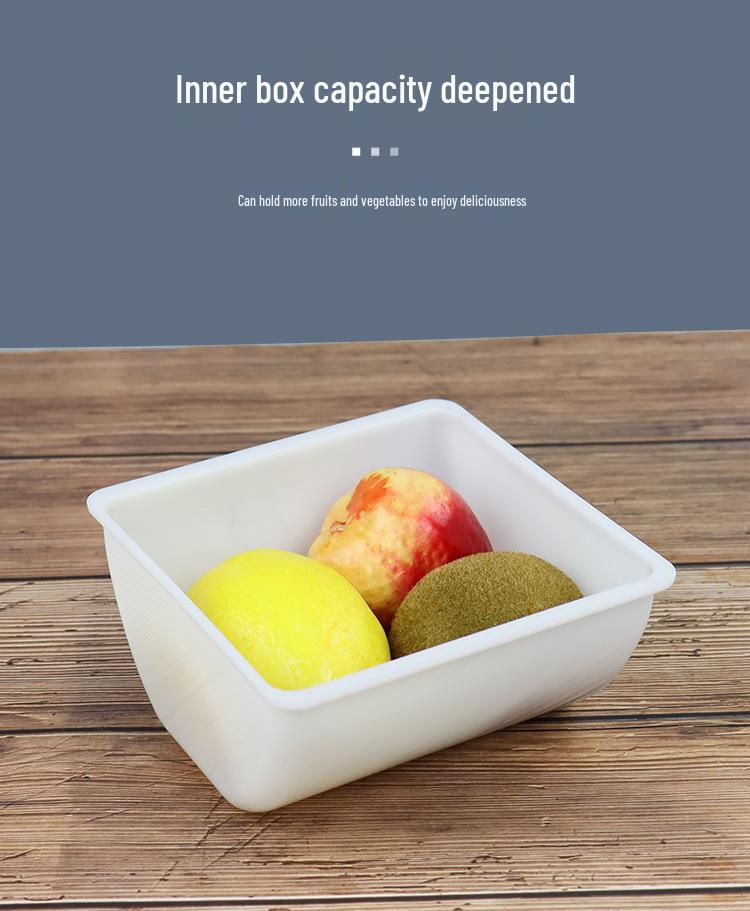 Multifunctional Multi-layer Divided Box with Lid for Fruit Tasting and Ingredient Storage
