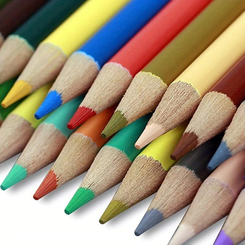 12/24/36/48 Colors Professional Oil Colour Pencil Set Artist Painting Sketching Wood Color Pencil School Art Supplies
