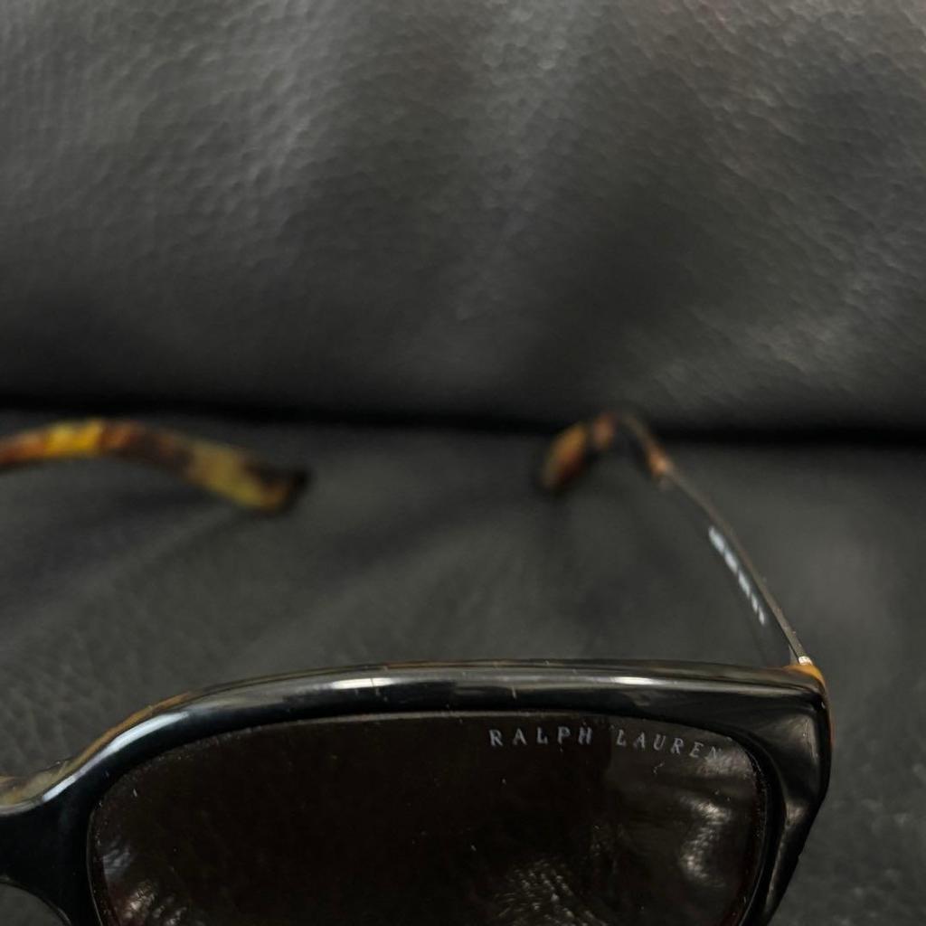 Used Ralph Lauren Sunglasses with tortoiseshell case