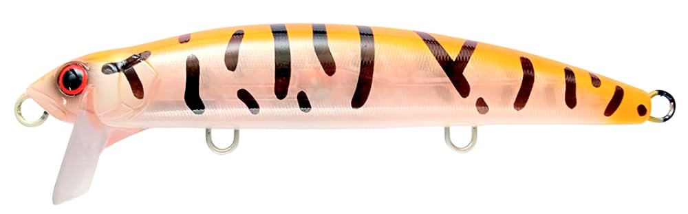 Mangrove Studio Strike Pro Magnum Minnow Seabass Edition Walker Плавающий 200 Оранжевый (Классический Тигр)