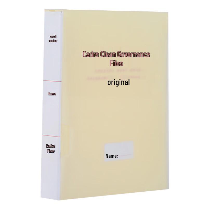 A4 PP Punch File Folder