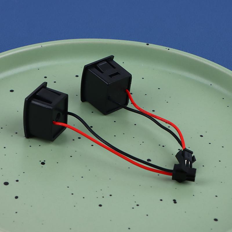 1Pc USB-Buchse Typ-C Schwarz Doppelschicht-Buchse USB-A-Buchse Lampenladebuchse Steckdose mit Kabelanschluss