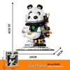 Not Yet Bricks: Semi-Mecha Space Astronaut Panda - Educational Building Block Toy
