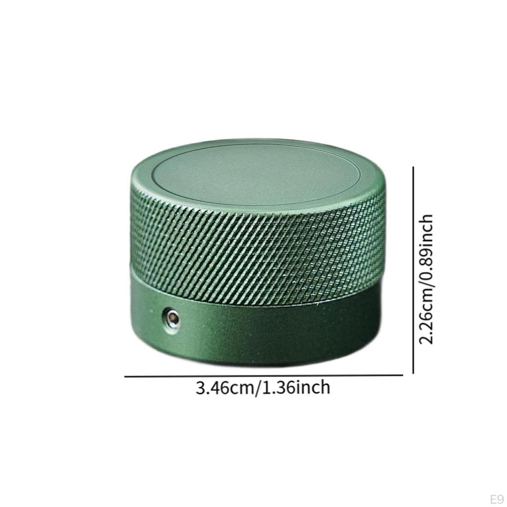 Aluminum Alloy Holder for Billiard Chalk with Round Cap