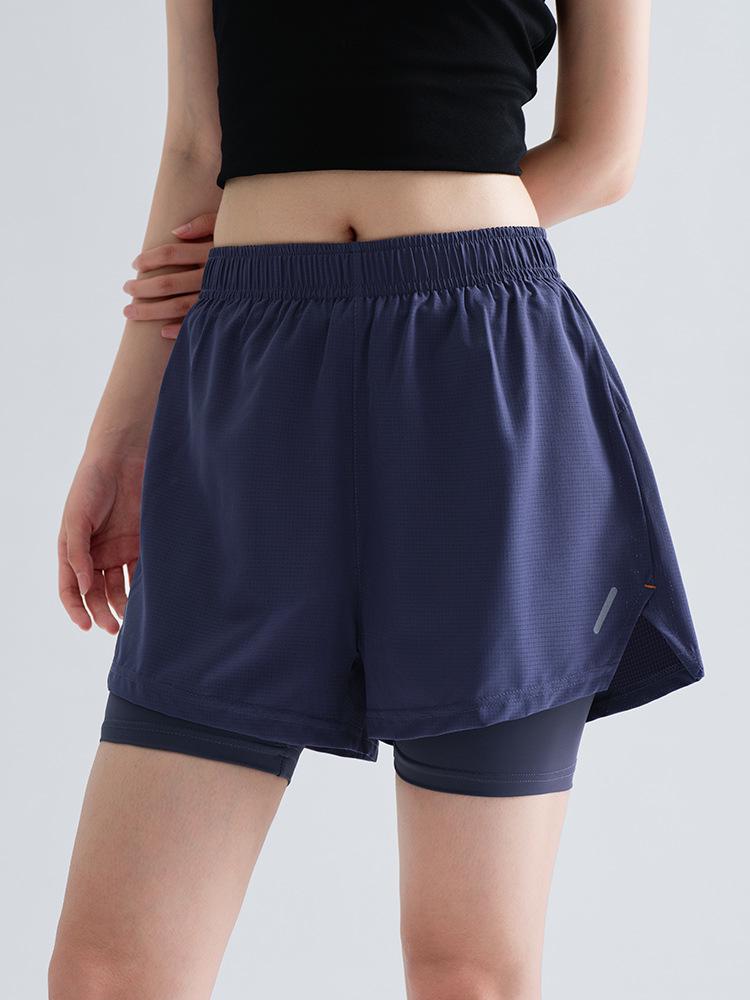 Women's 2-in-1 Quick-Dry Breathable Running Fitness Shorts