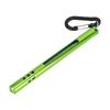 Fliegenfischen Wasserthermometer Bachwassertemperatur Messwerkzeuge mit Karabiner Grün