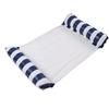 Inflatable Dual-Use Hammock Chair: Foldable Floating Lounge with Net and Backrest
