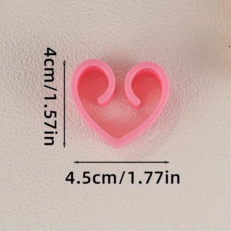 Heart-Shaped Reusable Chopsticks Helper For Adults Kids Chopstick Training Aid Non-Slip Chopstick Hinges Connector