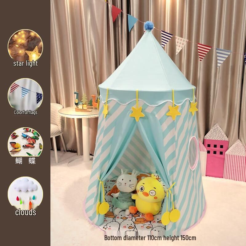 OEING Kids Indoor Play Yurt Tent