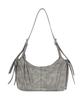 Illigo Leaf Eyelet Shoulder Bag Grey