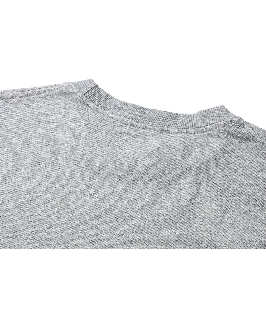 Deoleseukyu Ballgame Graphic Tee [Melange Grey]