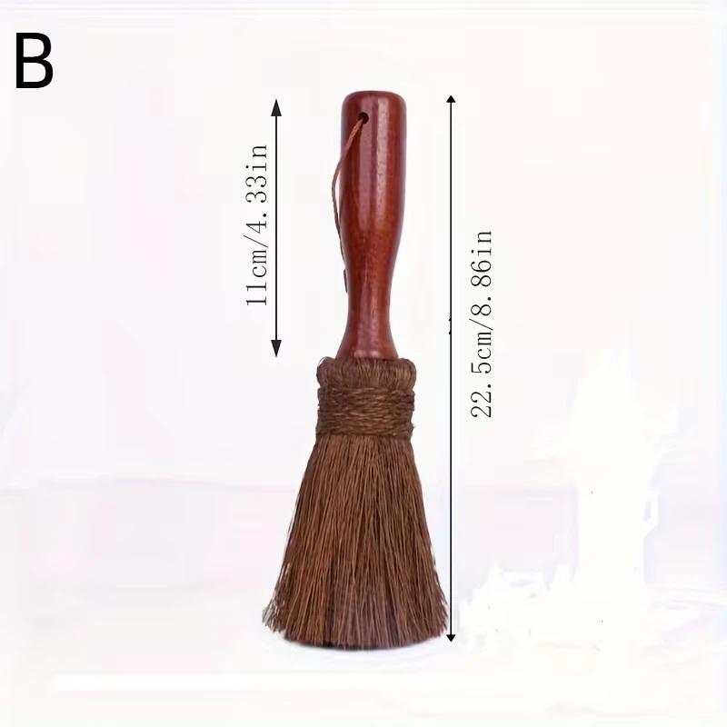

Palm Silk Wooden Handle Pot Brush Non-stick Oil Soft Hair Cleaning Brush Kitchen Stove Dishwashing Brush Cleaning Products