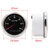 7 Color Backlight 85mm Tachometer For Marine Boat Motorcycle Car 3000 4000 6000 7000 8000 RPM Tacho Gauge With LCD