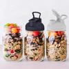 Mason Jar Cover Versatile Pour Spout Lids Wide Mouth Mason Jars